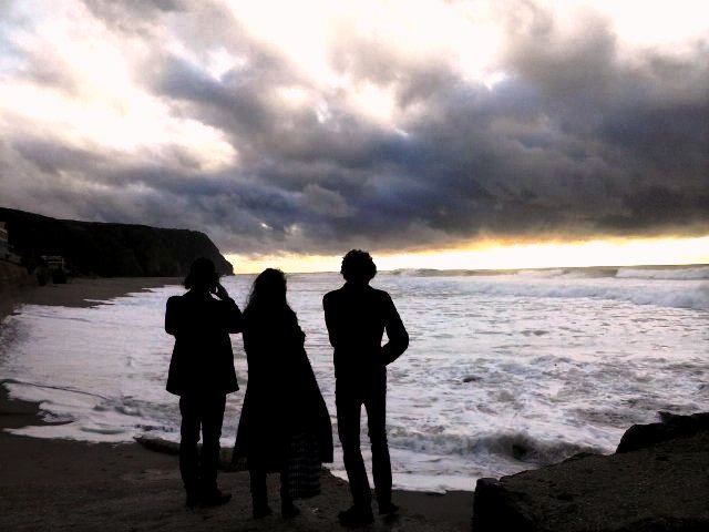 A lo Friedrich en Cascais (foto de Vila-Matas)
